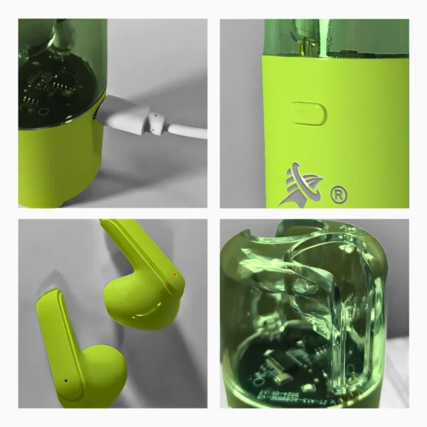 Fone Bluetooth + Caixa Som Sem Fio | Som Potente 2 em 1 - Imagem 7