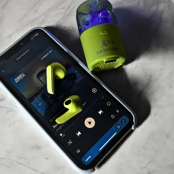 Fone Bluetooth + Caixa Som Sem Fio | Som Potente 2 em 1 - Imagem 3